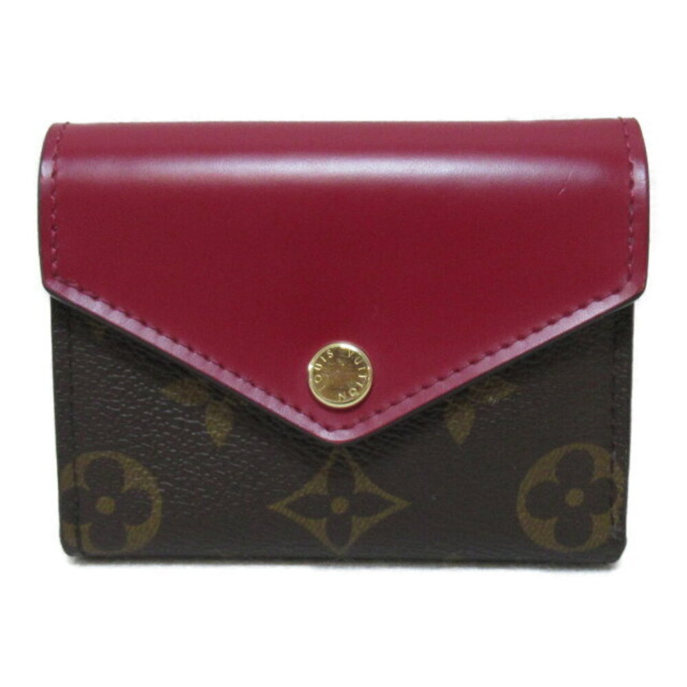 Louis Vuitton Zoe Portefeuille Wallet Tri fold Canvas Brown - Picture 1 of 6